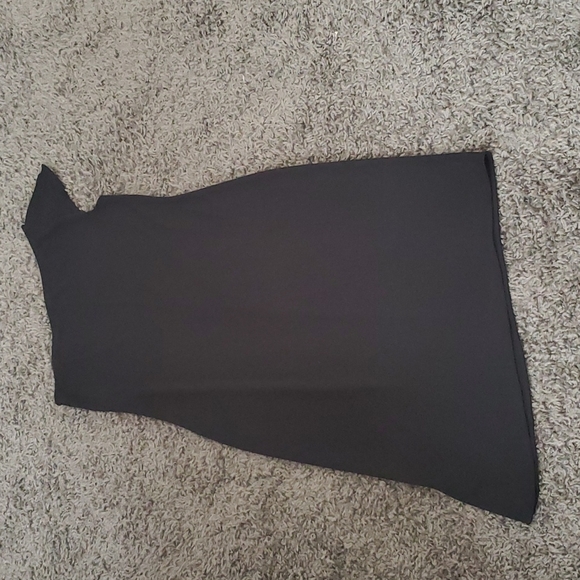 1 shoulder, asymmetrical little black dress. - Picture 2 of 3